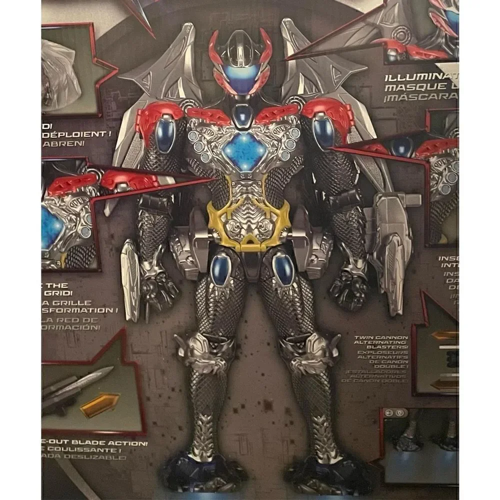 Bandai Giant Power Rangers Movie Interactive Megazord with Ranger Figures NIB